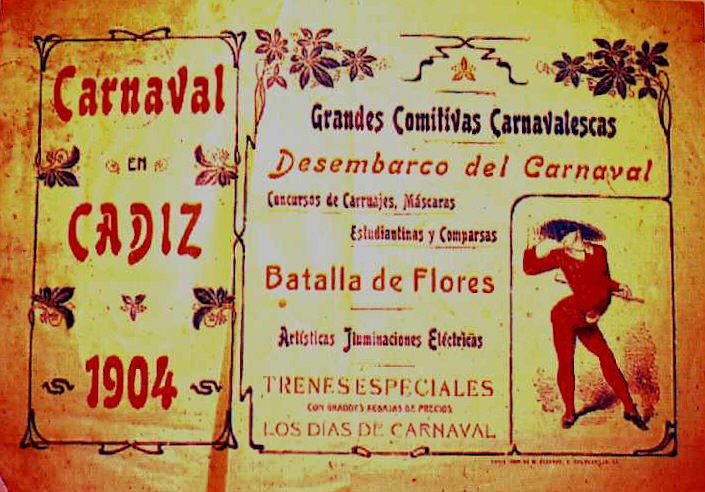 carnaval de Cádiz 1904