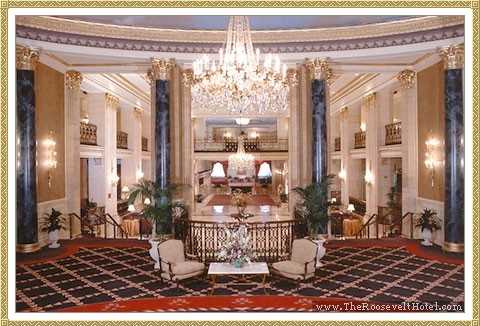 Hall hotel Roosevelt NYC