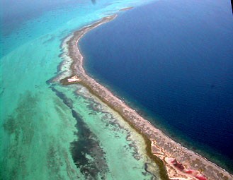 vista panoramica barrera coral