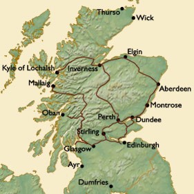 itinerarios del royal scotsman itinerarios del royal scotsman